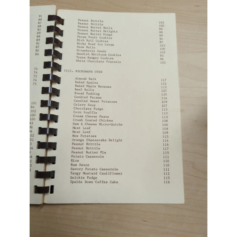 Center united Methodist Church Greensboro, NC Spiral‎ Church Cookbook 1985
